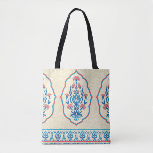 Tote Bag Motif sans couture en tissu de style ethnique