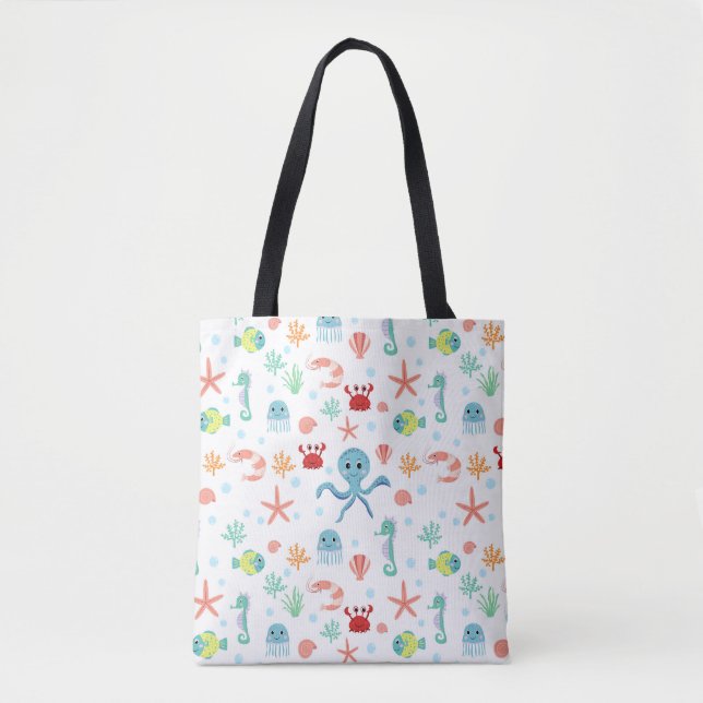 Tote Bag Motif Sea World (Devant)