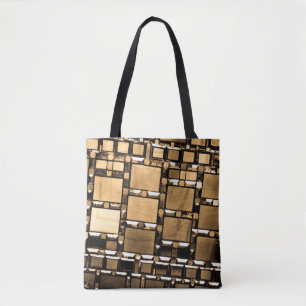 Tote Bag Motif Sepia Mirror