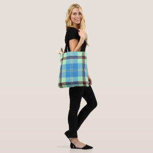 TOTE BAG MOTIF TARTAN 10