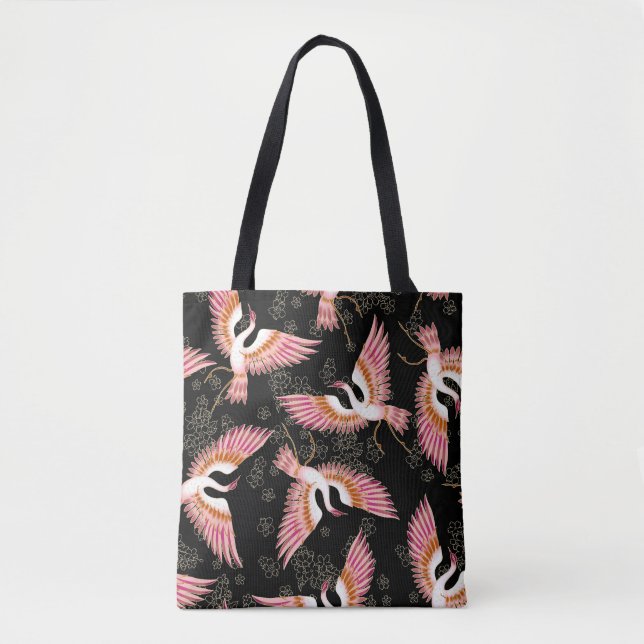 Tote Bag Motif traditionnel japonais kimono Motifs (Devant)