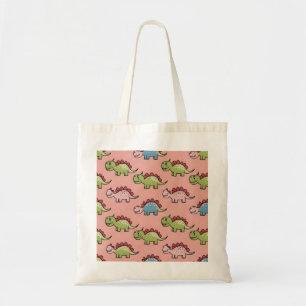 Tote Bag Motif transparent de dinosaure mignon