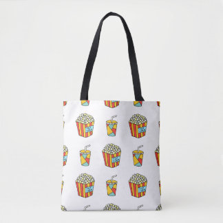 Tote Bag Motif transparent et lumineux avec nourriture pour