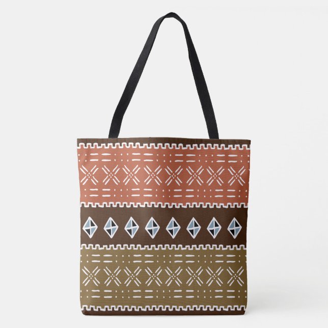 Tote Bag Motif tribal africain (Devant)