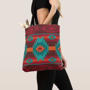 Tote Bag Motif tribal ethnique de Shouthwestrn