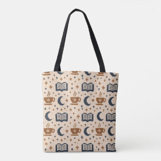 Tote Bag Motif tricot jacquard personnalisé pour amoureux d