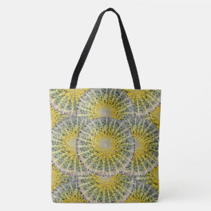 Tote Bag Motif tropical de cactus de sphère
