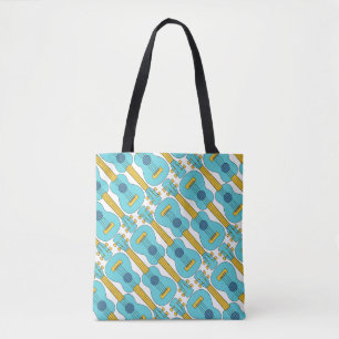 Tote Bag Motif Ukulele vertical