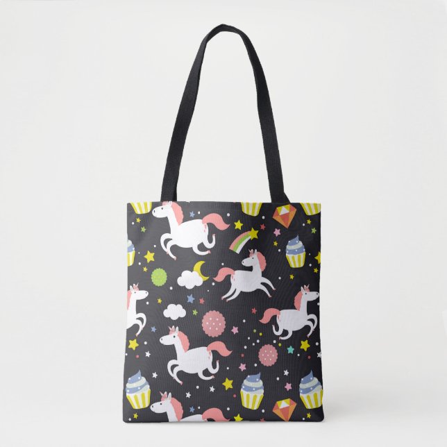 Tote Bag Motif Unicorn (Devant)