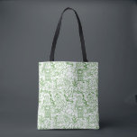 Tote Bag Motif vert de biologie<br><div class="desc">Caractéristiques de conception ce qu'un motif de diverses images s'est rapportées à la biologie et au champ médical.</div>