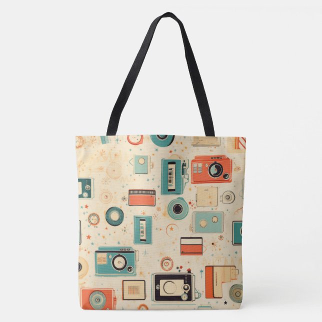 Tote Bag Motif vintage (Devant)