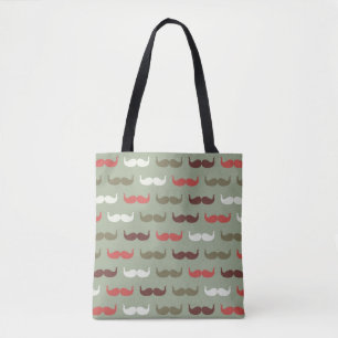 Tote Bag Motif vintage avec la moustache
