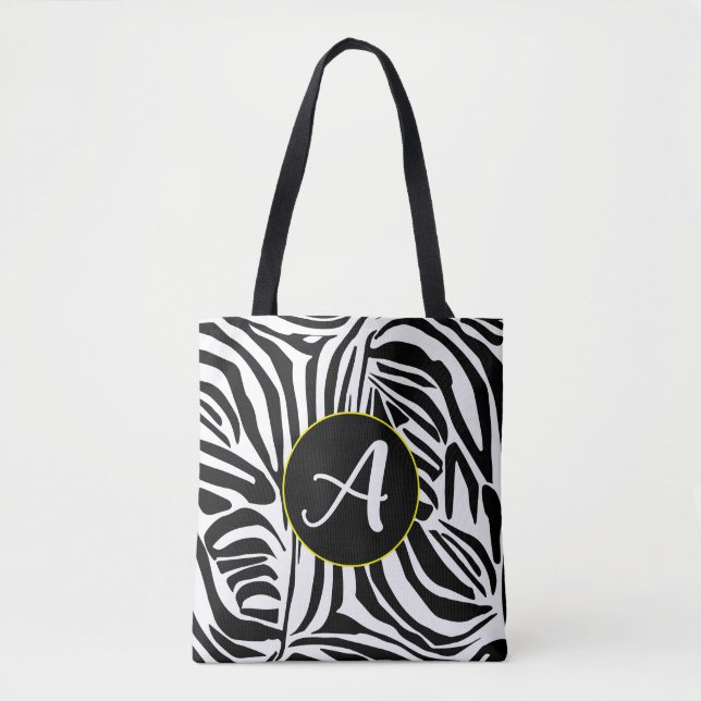 Tote Bag Motif Zèbre (Devant)
