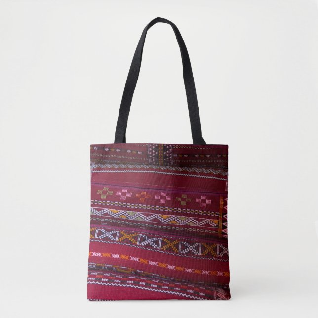Tote Bag Motifs de Coussin en Tissu (Devant)