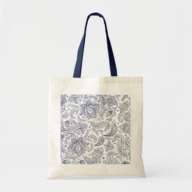 Tote Bag Motifs de fleurs classiques mignons (Devant)