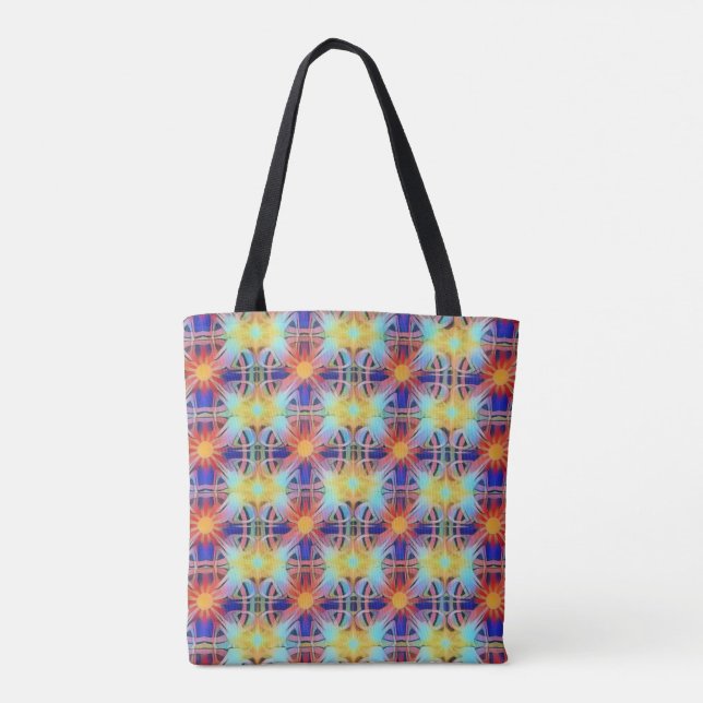Tote Bag Motifs de Light Boho (Dos)
