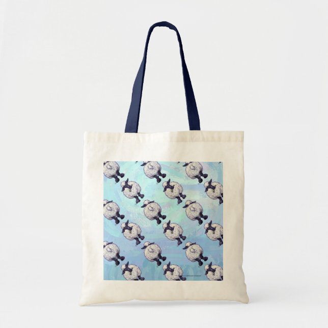 Tote Bag Motifs du mouton (Devant)