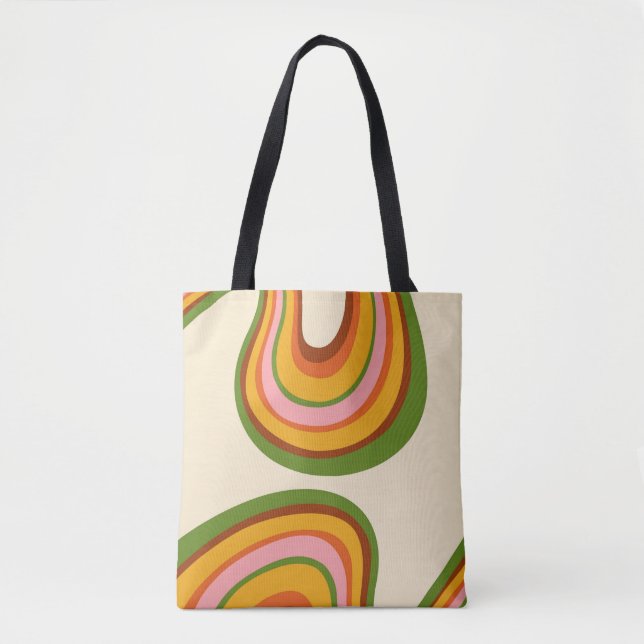Tote Bag Motifs spiraux (Devant)