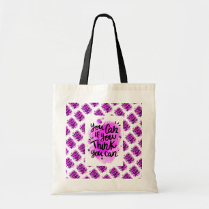 Tote Bag Motivation moderne élégante Meilleur Message popul