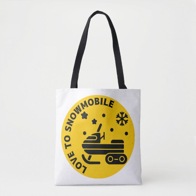 Tote Bag Motoneige 50 (Devant)