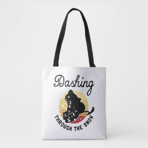Tote Bag Motoneige - Dévaler la neige