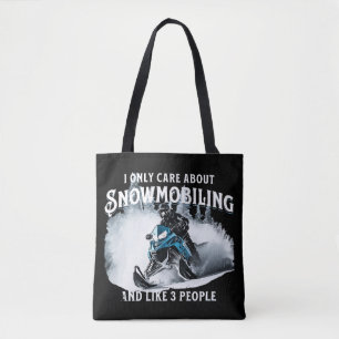 Tote Bag Motoneige Drôle Motoneige