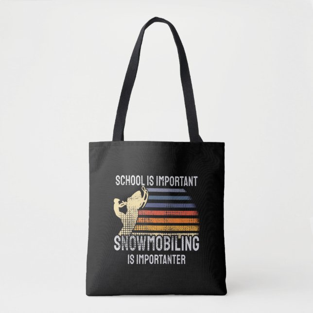 Tote Bag Motoneige Motoneige (Devant)