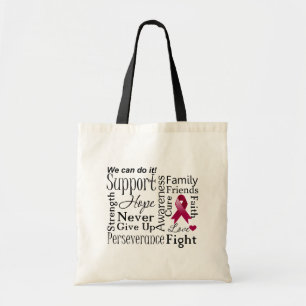 Tote Bag Mots de support de myélome multiple