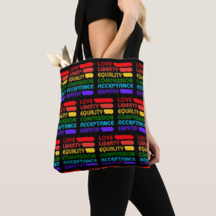 Tote Bag Mots Pour Vivre Par