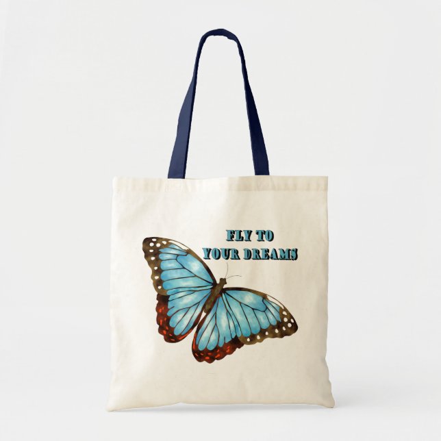 Tote Bag Mouche à vos rêves (Devant)