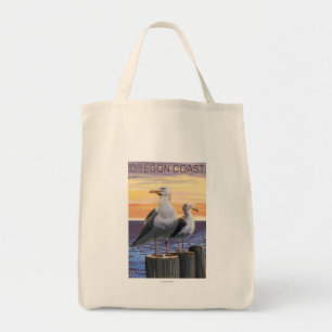 Tote Bag Mouettes de côte de l'Orégon