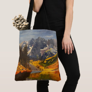 Tote Bag Mountain Lake, Par Gary Poling