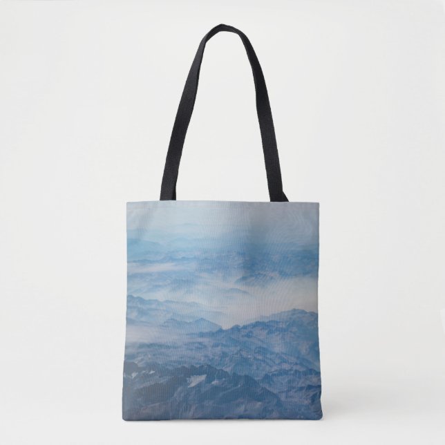 TOTE BAG MOUNTAIN UNDER BLUE SKY AT DAYTIME (Devant)