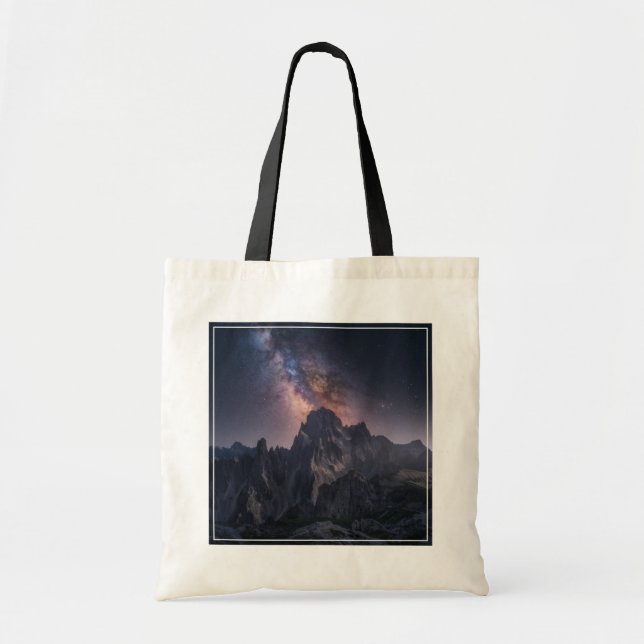 Tote Bag Mountains | Dolomites Mountains, Italy (Devant)