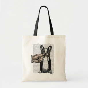 Tote Bag Moustache de taureau français et de doigt