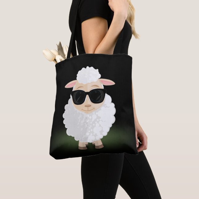 Tote Bag Mouton cool (De près)