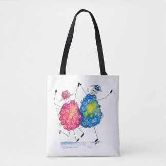 Tote Bag Mouton de danse Whimsical