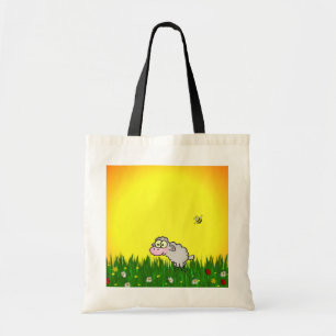 Tote Bag Moutons de champ