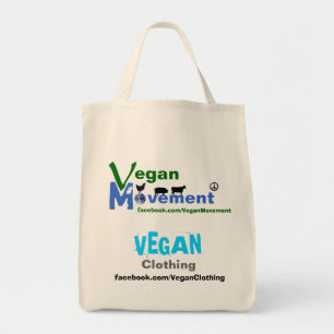 Tote Bag Mouvement végétalien/habillement végétalien