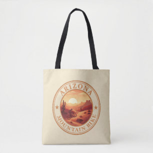 Tote Bag Mtb Az Sedona - Vélo de Montagne en Arizona