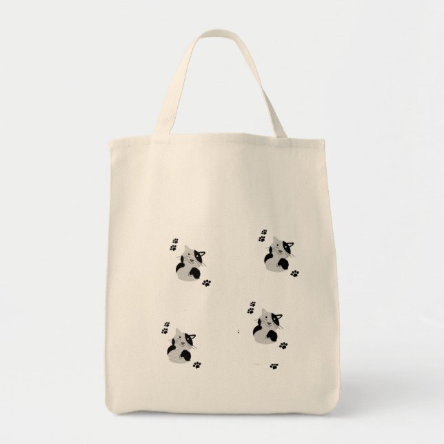 Tote Bag Mug Chaton Mignon (Devant)
