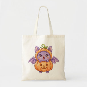 Tote Bag Mug de Halloween avec une chauve-souris bébé migno