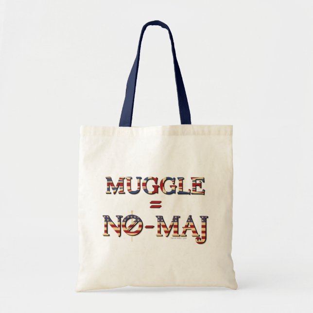 TOTE BAG MUGGLE™ = NO-MAJ™ (Devant)
