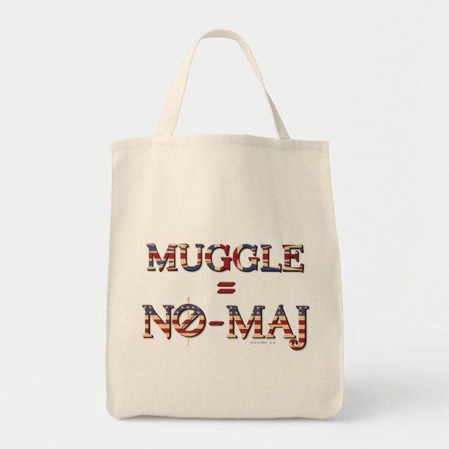 TOTE BAG MUGGLE™ = NO-MAJ™ (Devant)