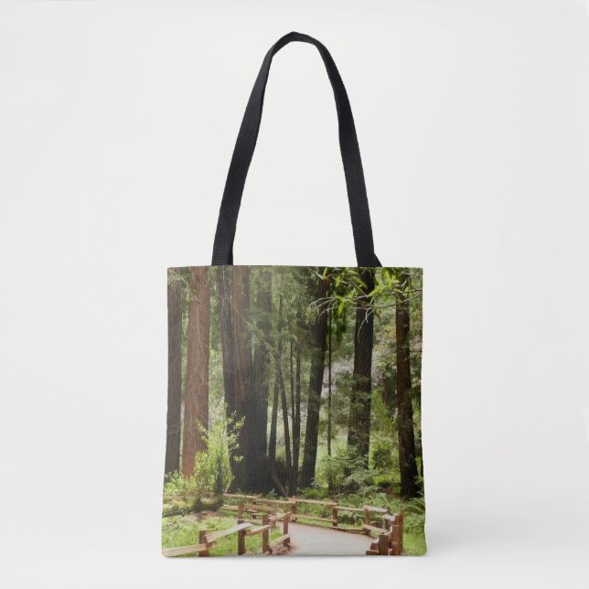 Tote Bag Muir Woods Chemin I Nature Photographie (Devant)