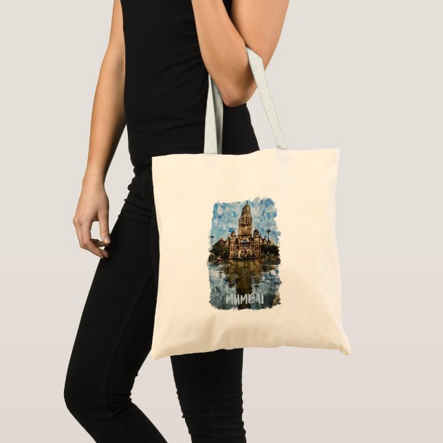 Tote Bag Mumbai India City View (Devant (produit))