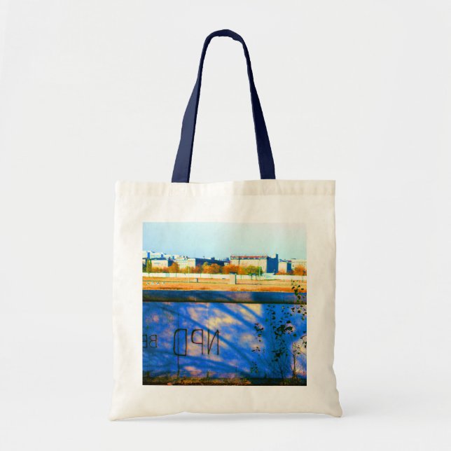 Tote Bag Mur Berlin Allemagne vintage (Devant)