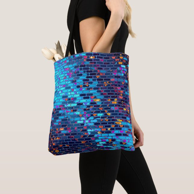 Tote Bag Mur en briques (De près)