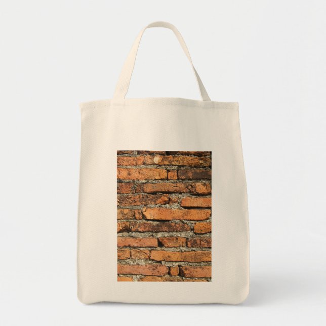 Tote Bag Mur en briques antique (Devant)