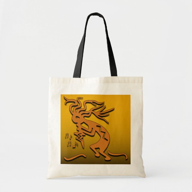 Tote Bag Musicien Kokopelli (Devant)